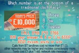 Dickinson's Real Deal competition question Friday 14 February 2014