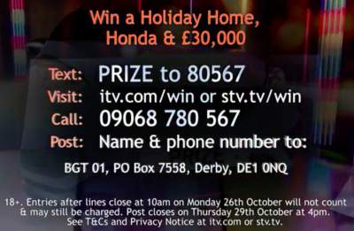 Britain's Got Talent Holiday Home Competition