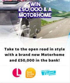 Lorraine Motorhome Competition ITV