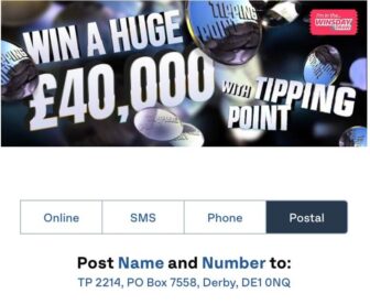 Tipping Point Prize £40000