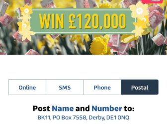 Lorraine £120000 competition prize draw 2023
